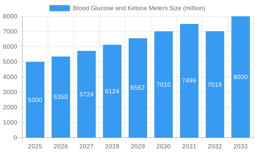 Blood Glucose and Ketone Meters Market Size and Forecast (2024-2030)
