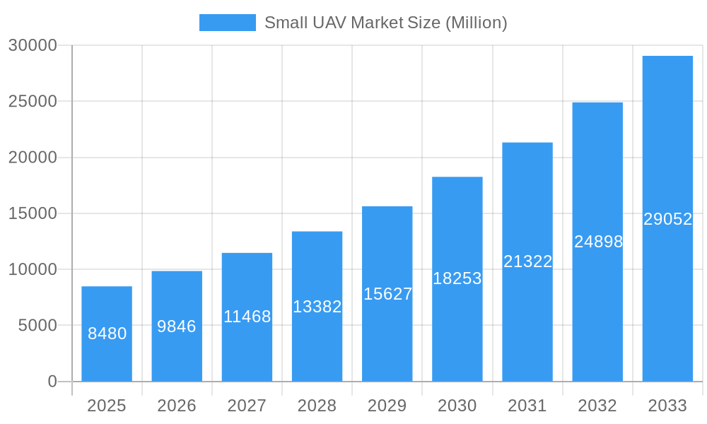 Small UAV Market Market Size and Forecast (2024-2030)