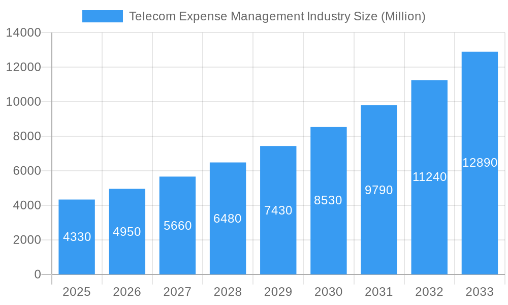 Telecom Expense Management Industry Market Size and Forecast (2024-2030)