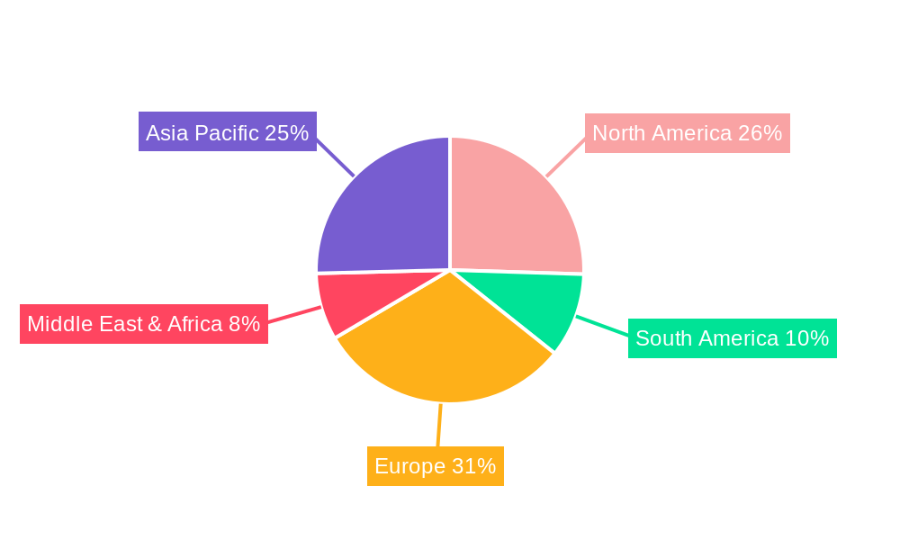 3,4-Dimethoxy-L-Phenylalanine Market Share by Region - Global Geographic Distribution