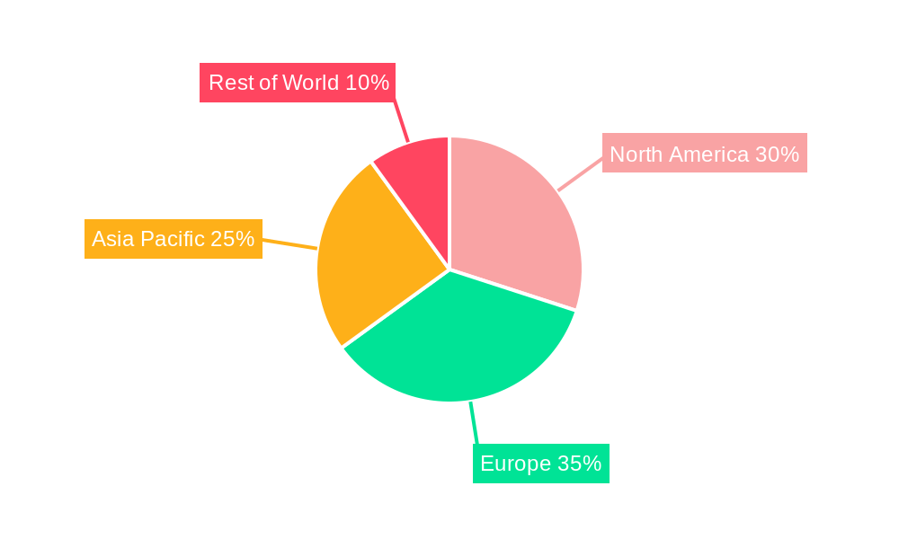 Automated Parcel Machine Market Market Share by Region - Global Geographic Distribution