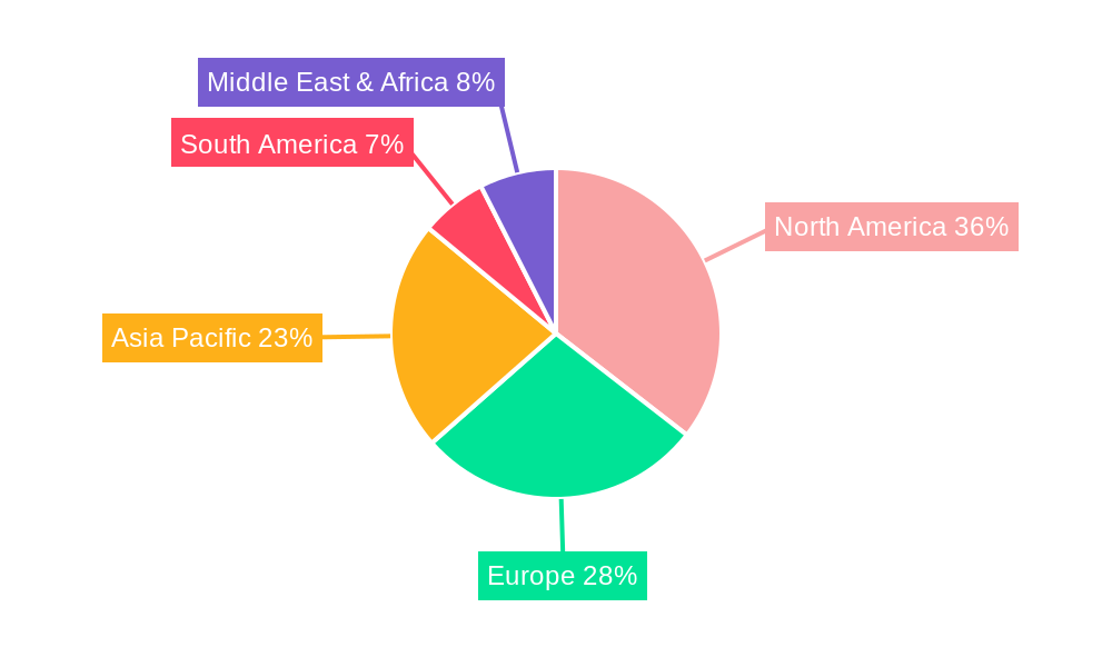 Bio Surgery (Biosurgery) Market Share by Region - Global Geographic Distribution