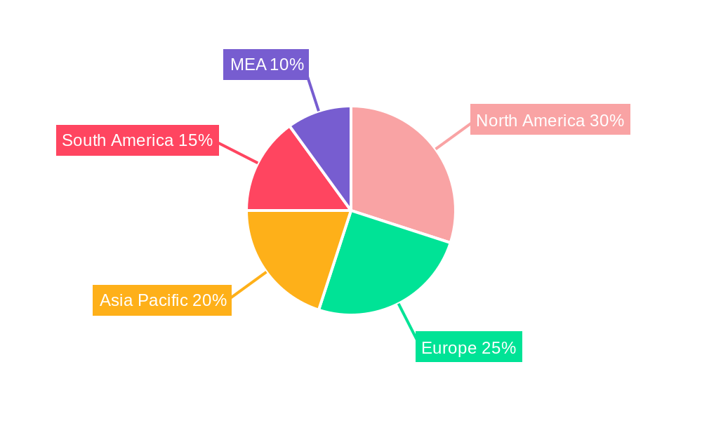 Biodiesel Market Market Share by Region - Global Geographic Distribution