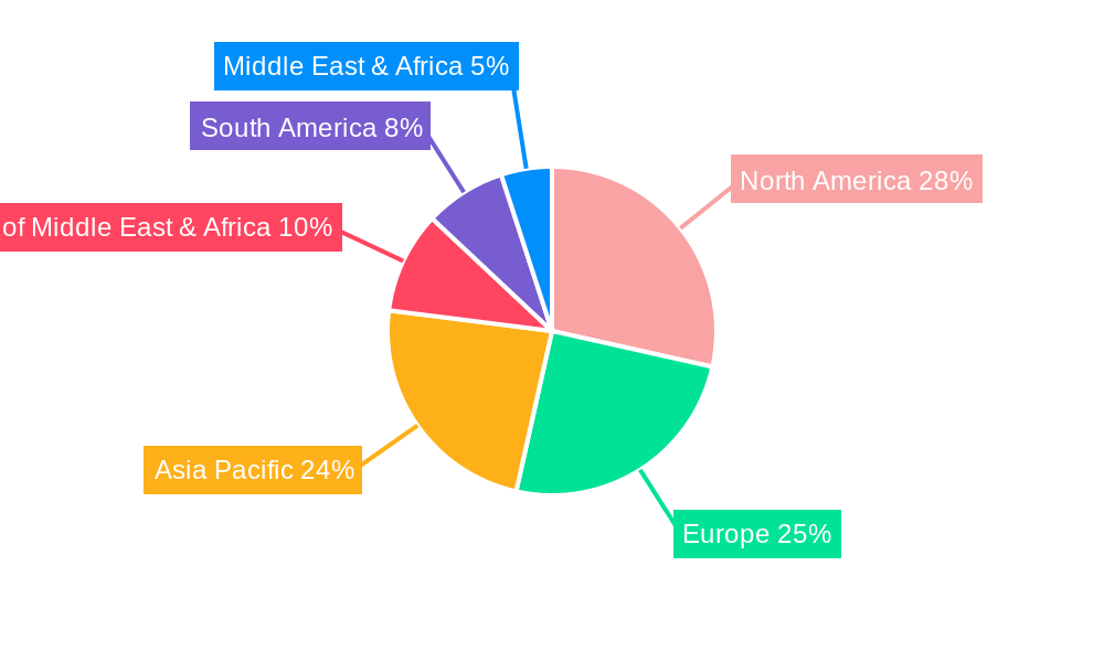 Biologic QR Code Cryopreservation Tube Market Share by Region - Global Geographic Distribution