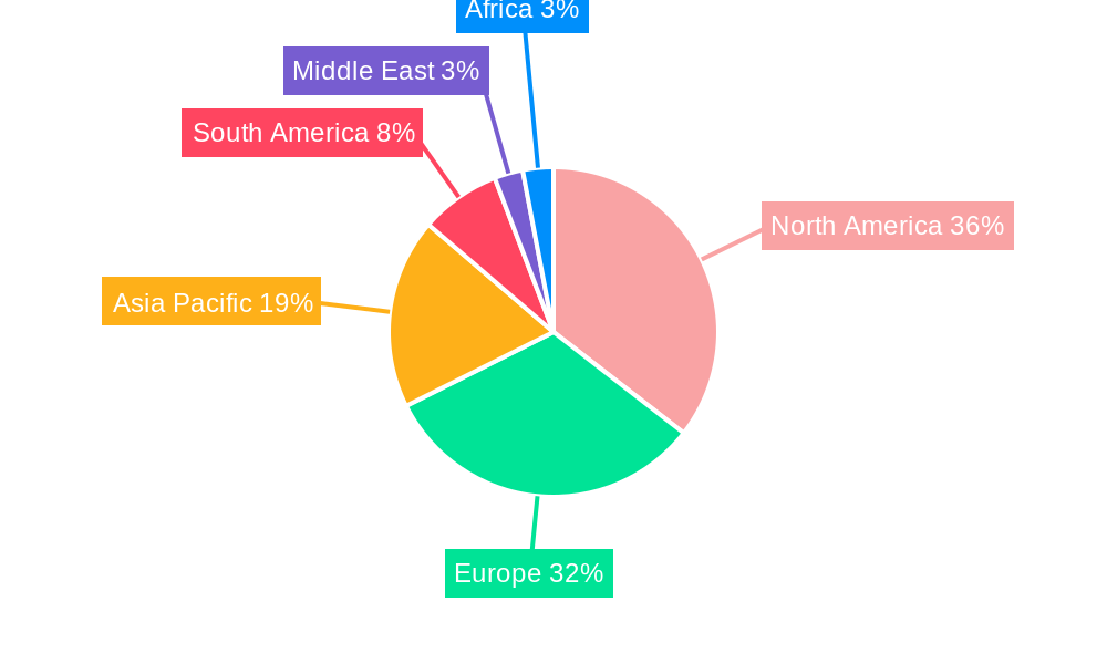 Cider Market Market Share by Region - Global Geographic Distribution