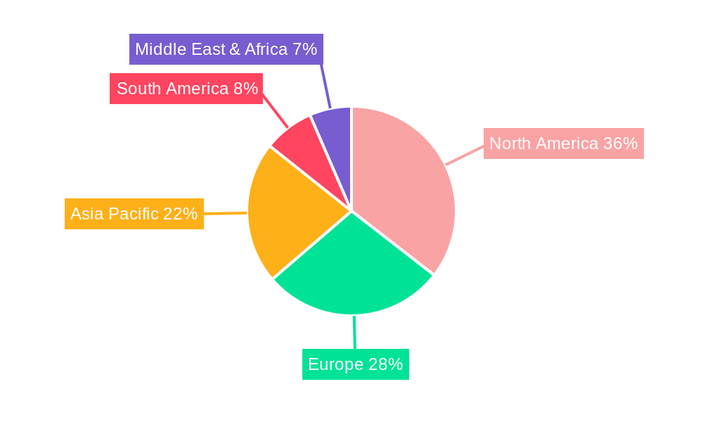 Drug Test Cups Market Share by Region - Global Geographic Distribution