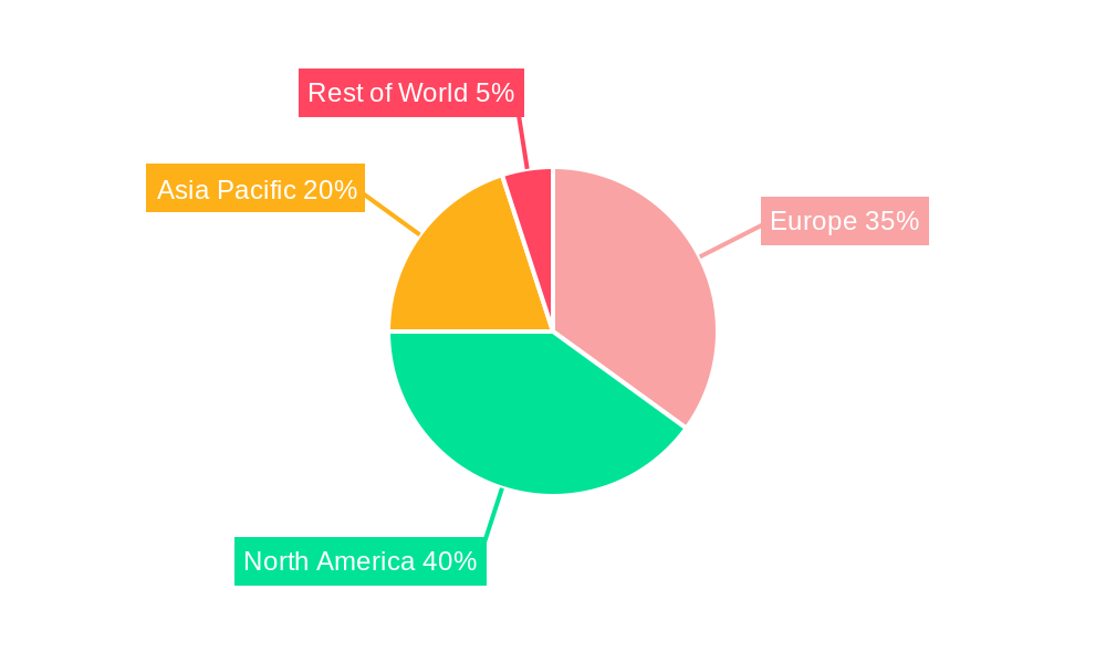 Europe Biobanks Market Market Share by Region - Global Geographic Distribution