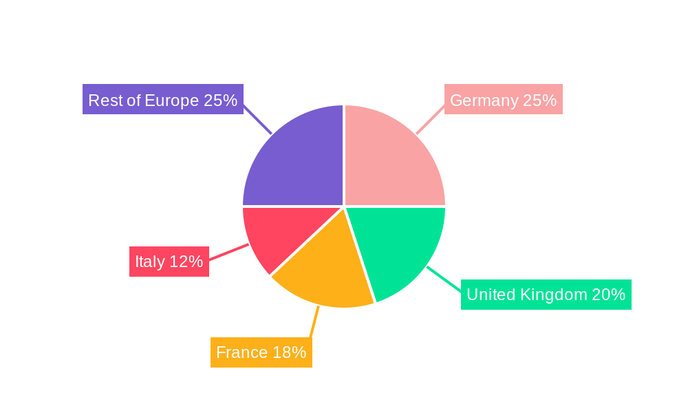 Europe Watch Market Market Share by Region - Global Geographic Distribution