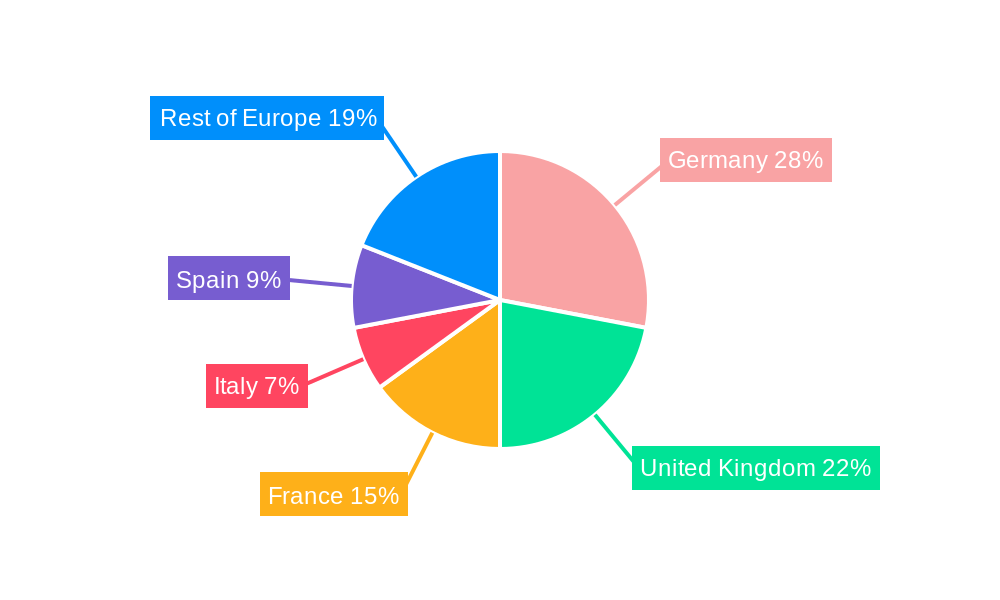 Europe Wind Power Industry Market Share by Region - Global Geographic Distribution