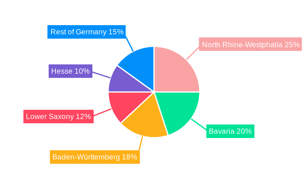 Germany Hair Care Market Market Share by Region - Global Geographic Distribution