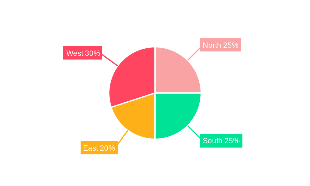 India Manufacturing Market Market Share by Region - Global Geographic Distribution