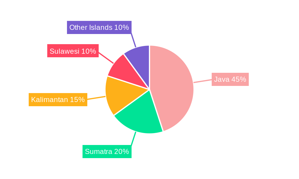 Indonesia Lubricant Market Market Share by Region - Global Geographic Distribution