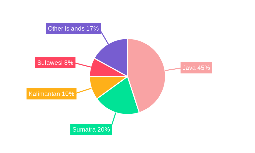 Indonesia VoLTE Market Market Share by Region - Global Geographic Distribution