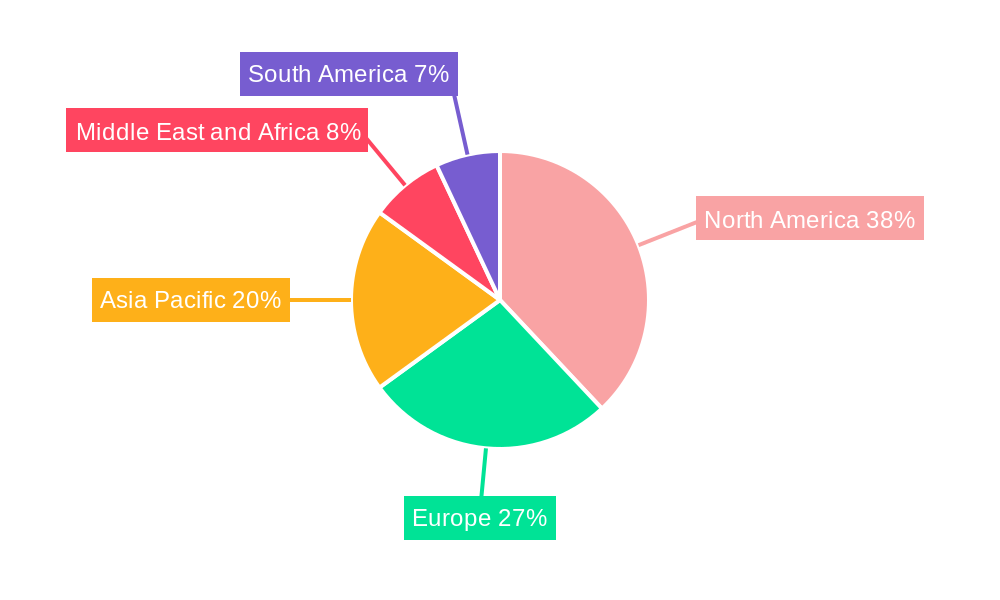 Interspinous Spacers Market Market Share by Region - Global Geographic Distribution