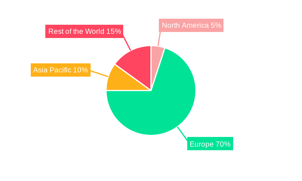 Netherland Payments Industry Market Share by Region - Global Geographic Distribution