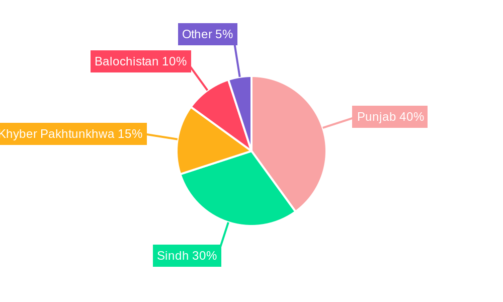 Pakistan Battery Industry Market Share by Region - Global Geographic Distribution