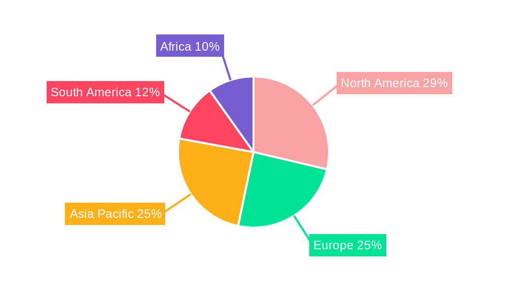 Polymer Coated NPK Fertilizer Market Market Share by Region - Global Geographic Distribution