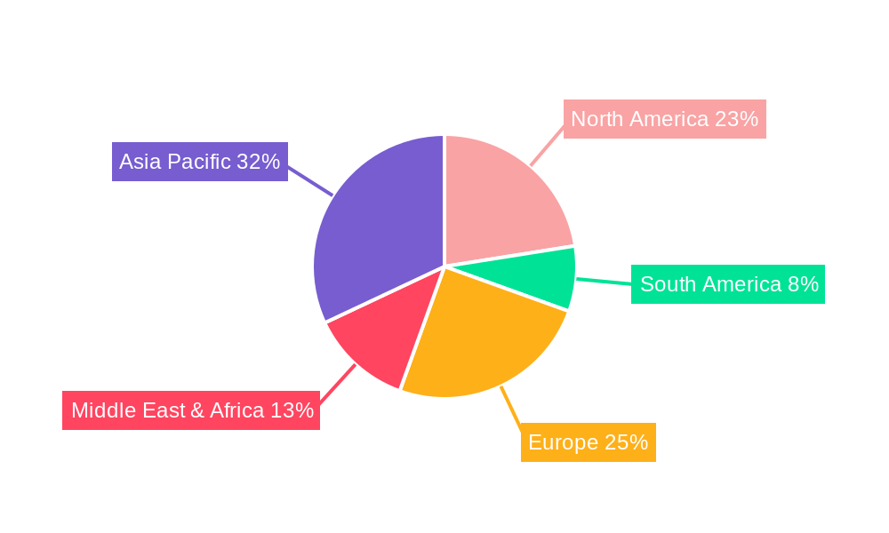 Reverse Osmosis Cleaner Market Share by Region - Global Geographic Distribution