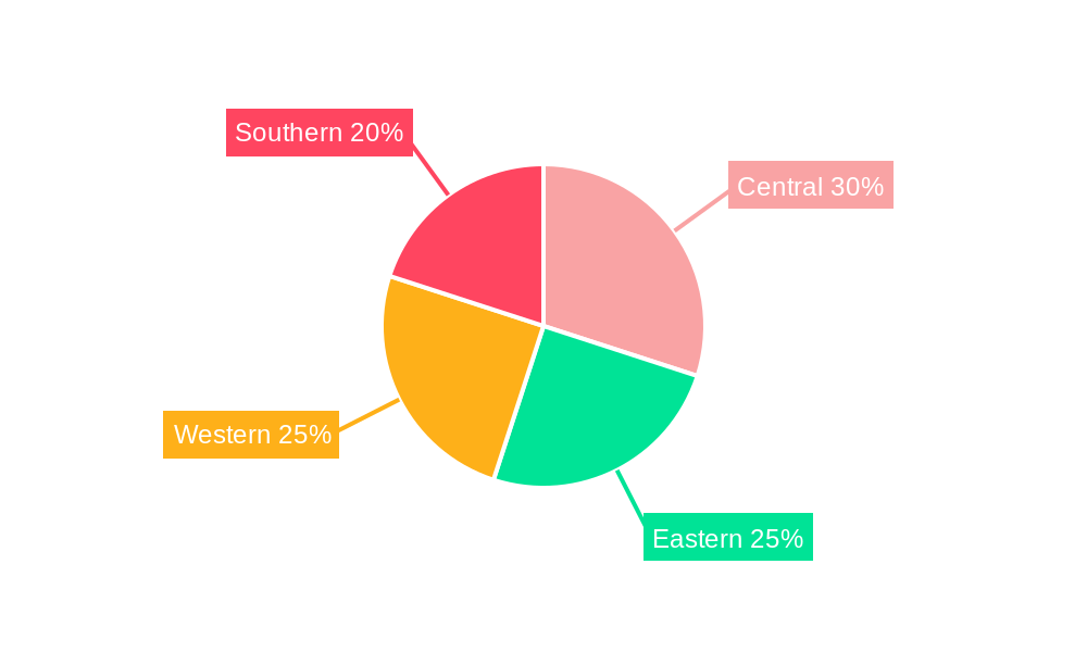 Saudi Arabia Home Textile Industry Market Share by Region - Global Geographic Distribution