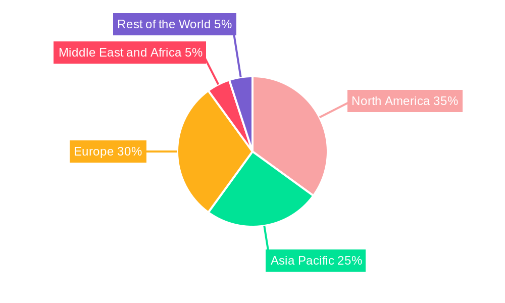 Smart Cooker Market Market Share by Region - Global Geographic Distribution