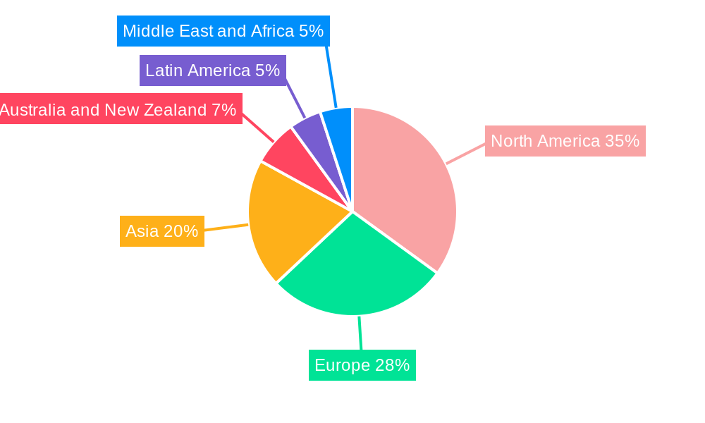 Smart Speaker Market Market Share by Region - Global Geographic Distribution