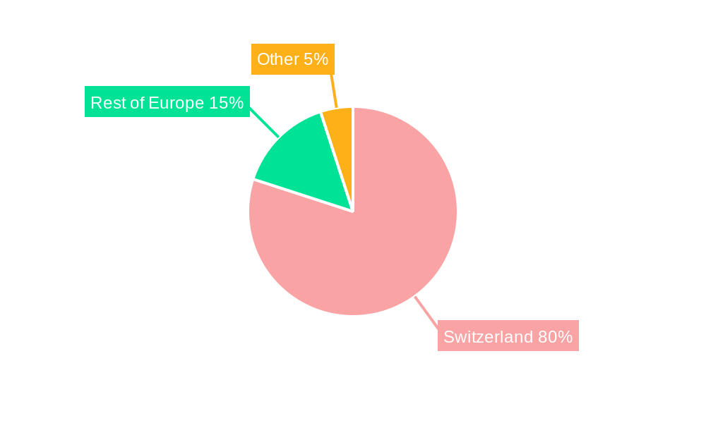 Switzerland Reinsurance Market Market Share by Region - Global Geographic Distribution