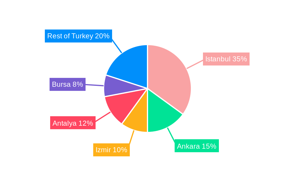 Turkish Residential Real Estate Market Market Share by Region - Global Geographic Distribution