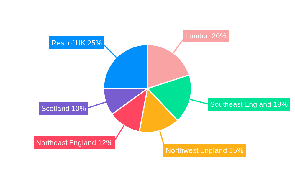 United Kingdom Tumble Dryers Market Market Share by Region - Global Geographic Distribution