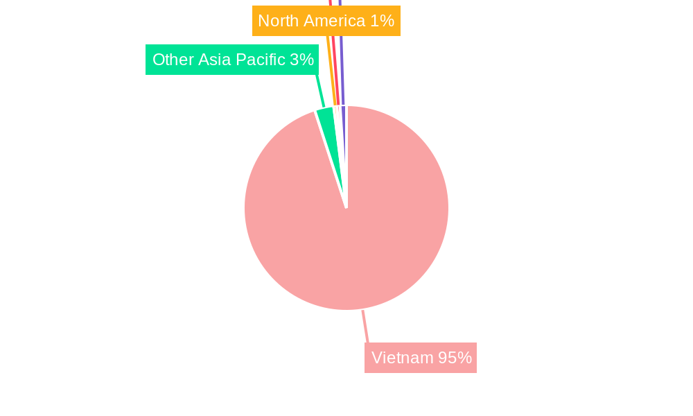 Vietnam Coffee Market Market Share by Region - Global Geographic Distribution
