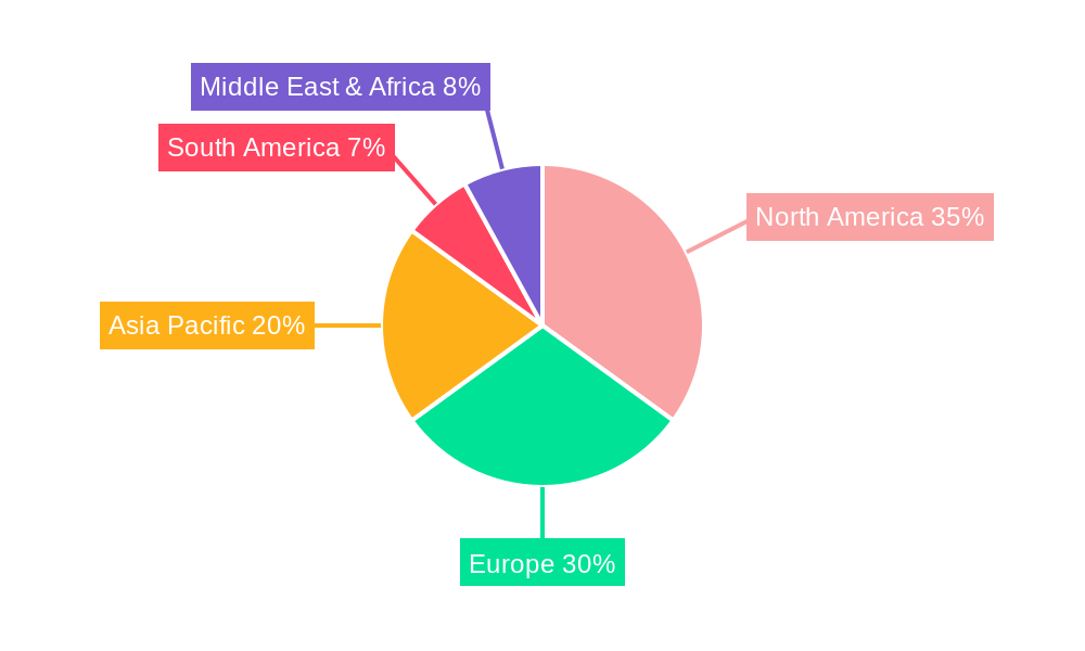 Carpet Cutter Blade Market Share by Region - Global Geographic Distribution