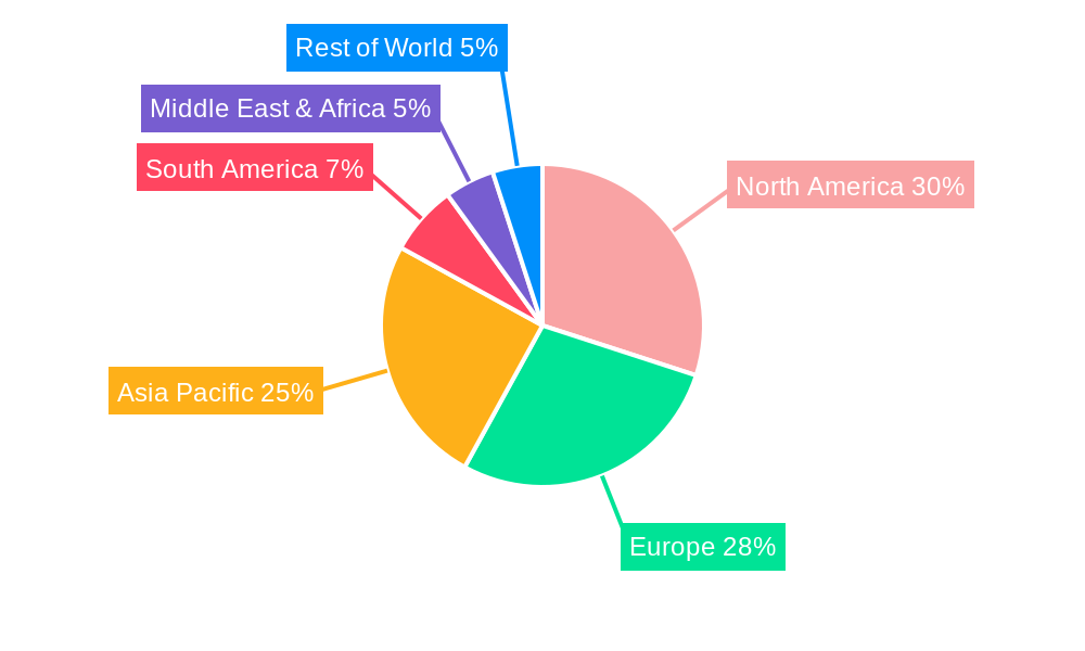 Organic Buckwheat Flour Market Share by Region - Global Geographic Distribution