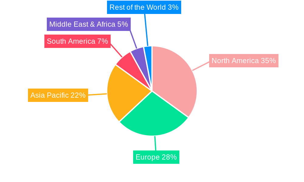 Pet Eye Care Wash Market Share by Region - Global Geographic Distribution