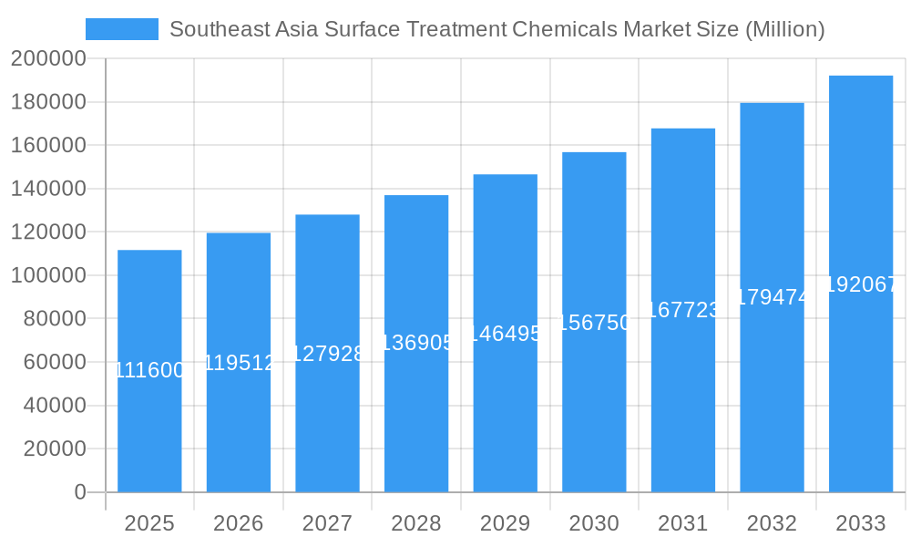 Southeast Asia Surface Treatment Chemicals Market Market Size and Forecast (2024-2030)