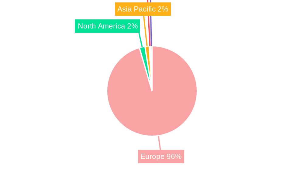 Europe Mandatory Motor Third-Party Liability Insurance Market Market Share by Region - Global Geographic Distribution