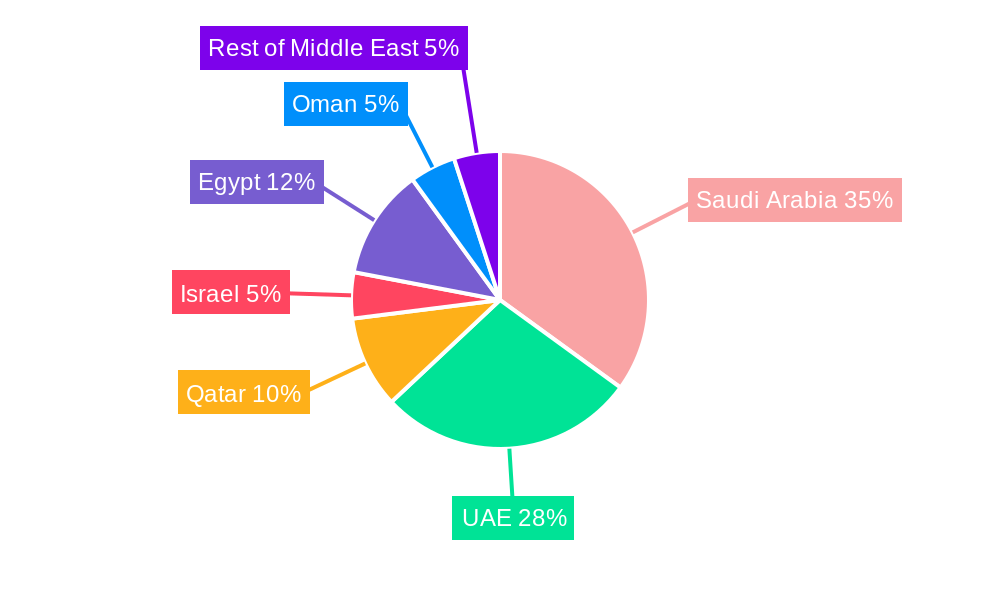 Middle East Marketing And Advertising Agency Market Market Share by Region - Global Geographic Distribution