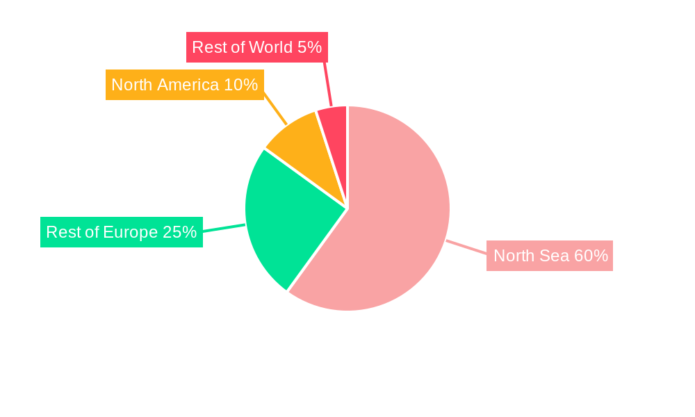 North Sea Decommissioning Oil Rigs Industry Market Share by Region - Global Geographic Distribution