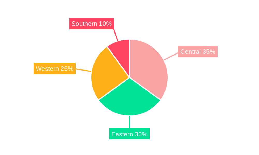 Saudi Arabia Industrial Electrical Components Industry Market Share by Region - Global Geographic Distribution