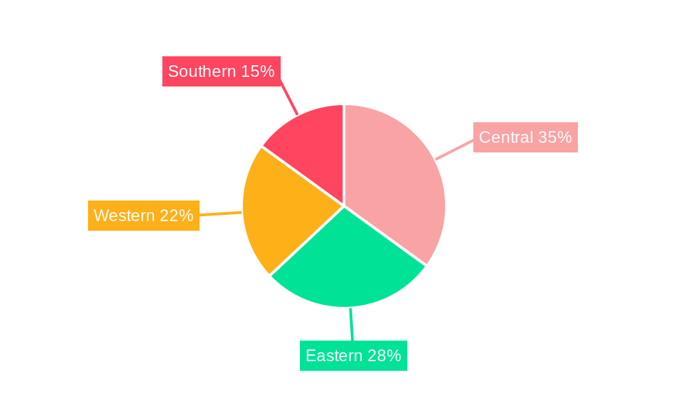 Saudi Arabia Prefabricated Building Industry Market Share by Region - Global Geographic Distribution