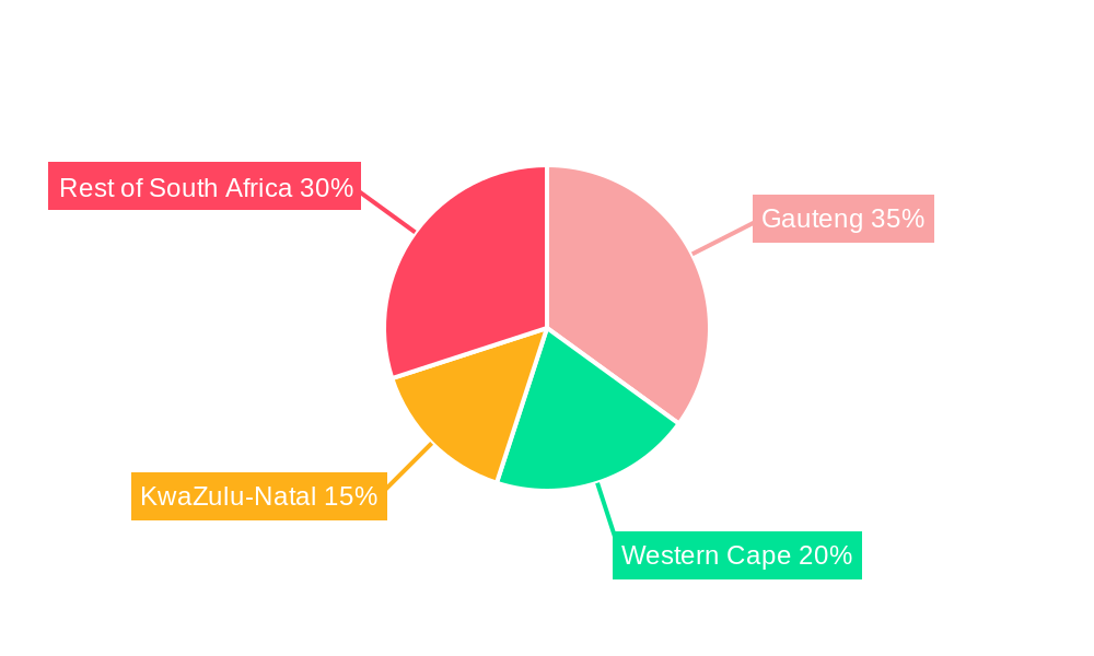 South Africa Automotive Engine Oils Industry Market Share by Region - Global Geographic Distribution