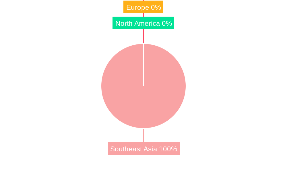 Southeast Asia Air Quality Monitoring Market Market Share by Region - Global Geographic Distribution
