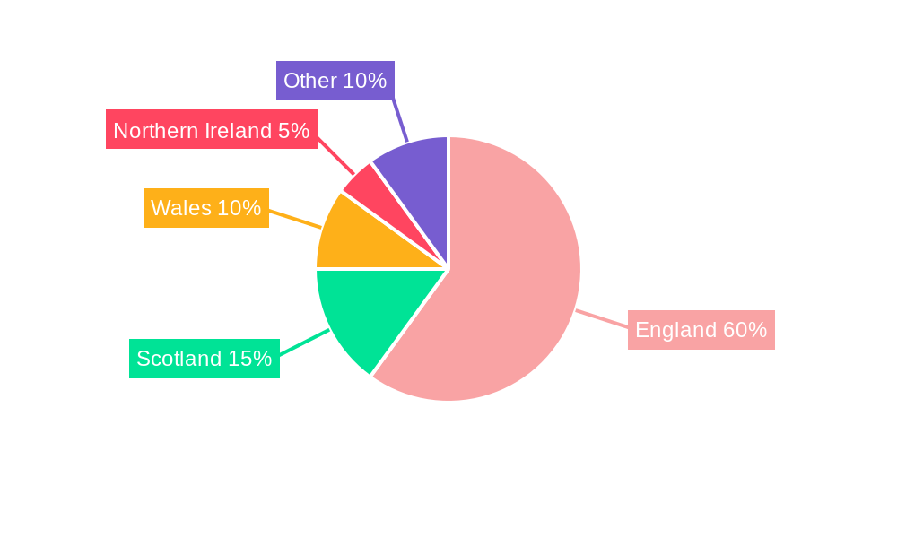 United Kingdom Freight and Logistics Market Market Share by Region - Global Geographic Distribution
