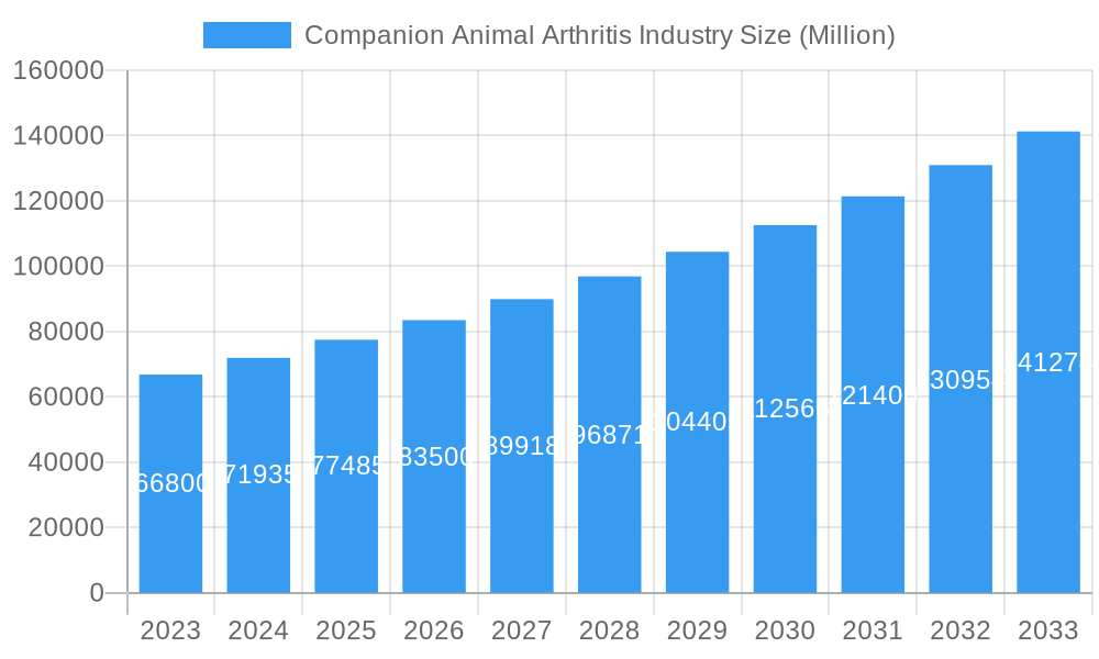 Companion Animal Arthritis Industry Market Size and Forecast (2024-2030)