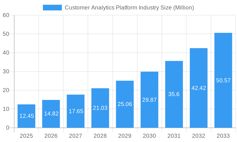 Customer Analytics Platform Industry Market Size and Forecast (2024-2030)