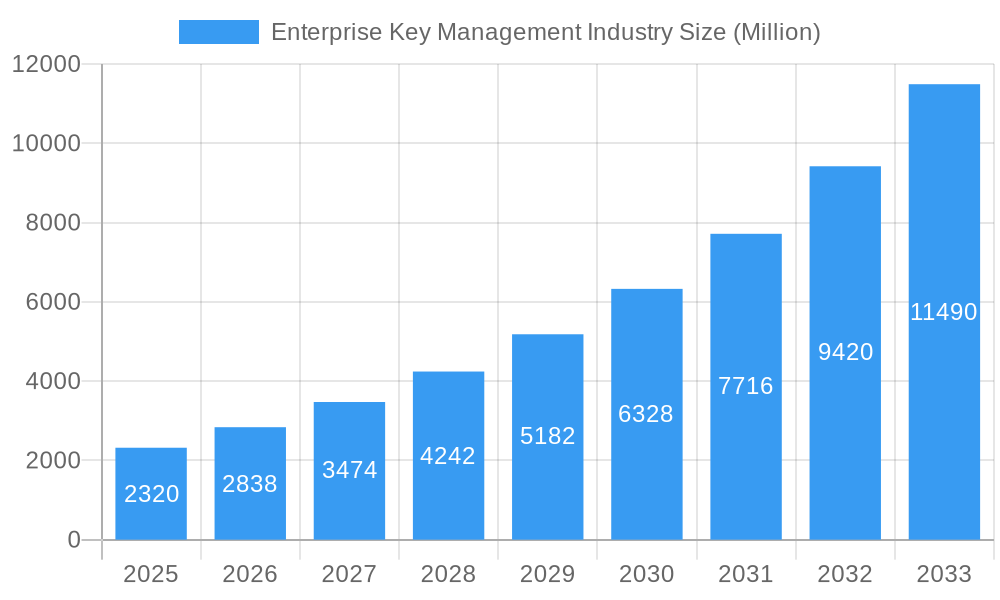 Enterprise Key Management Industry Market Size and Forecast (2024-2030)