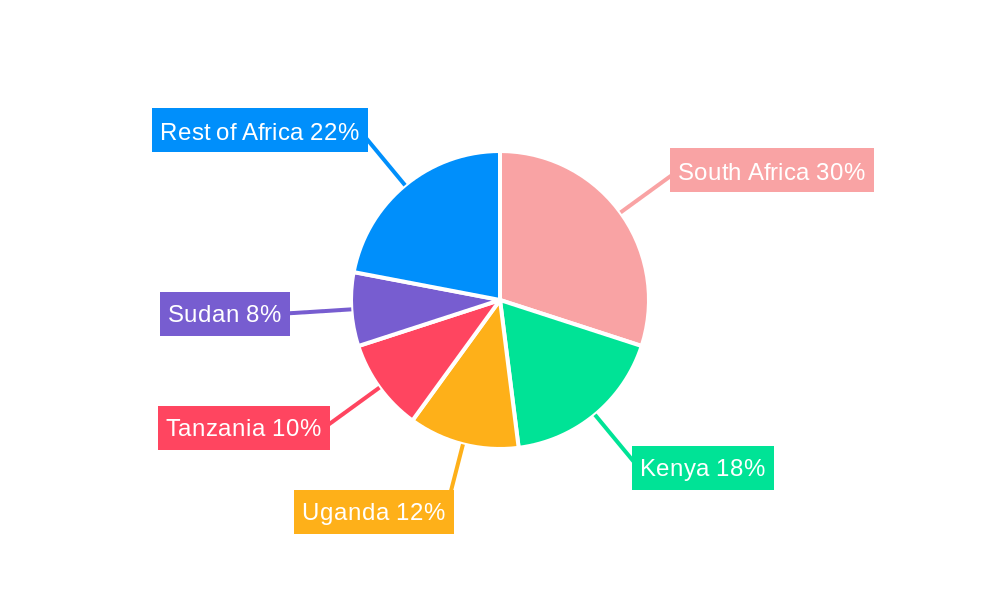 Africa Dairy Based Beverages Industry Market Share by Region - Global Geographic Distribution