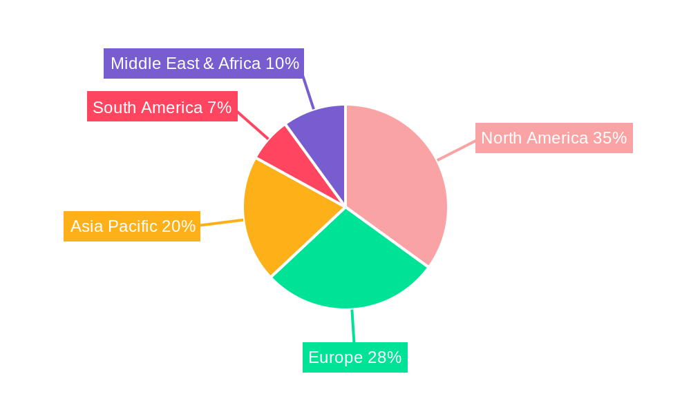 Antibacterial Hemostatic Gel Market Share by Region - Global Geographic Distribution