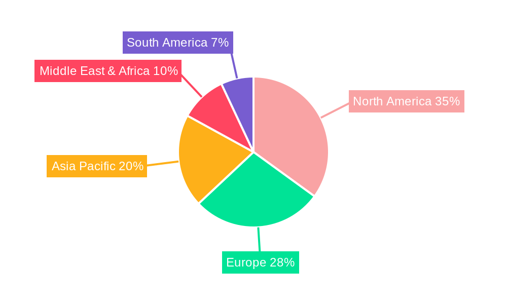 Breast Localization Wire Market Share by Region - Global Geographic Distribution