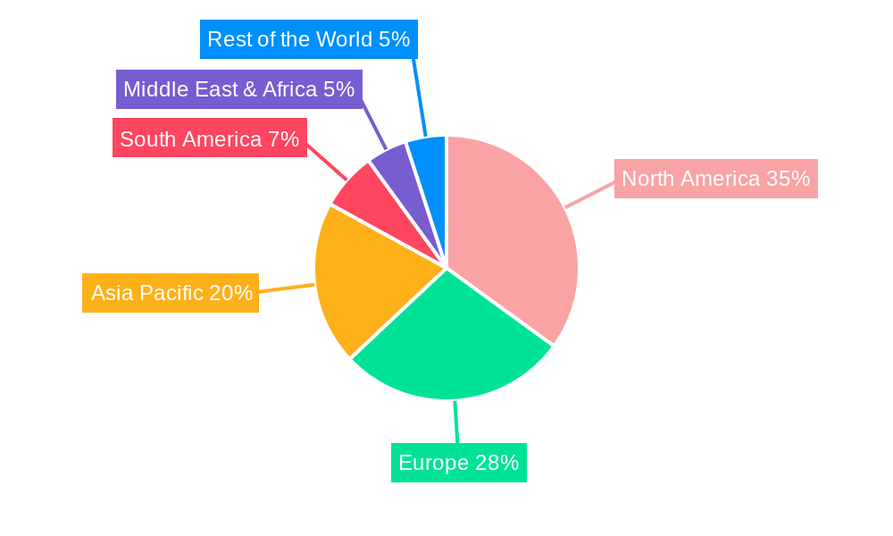 Dual Source Energy Chews Market Share by Region - Global Geographic Distribution