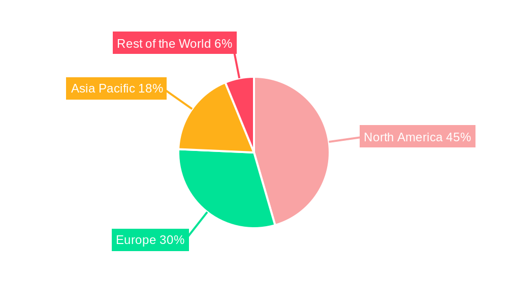 Hairy Cell Leukemia Market Market Share by Region - Global Geographic Distribution
