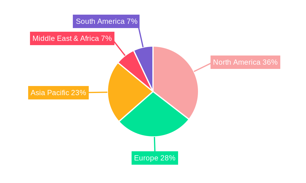 Platelet-rich Plasma Collection System Market Share by Region - Global Geographic Distribution